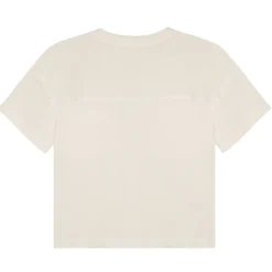 T-Shirt mit Brusttasche warmweiß 110