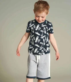 T-Shirt Skate dunkelblau 80