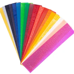 Wachsfolien 18 Farben - schmal
