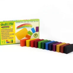 Wachsmablöcke 12 Farben
