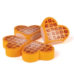Waffeln zum Teilen mit Klett