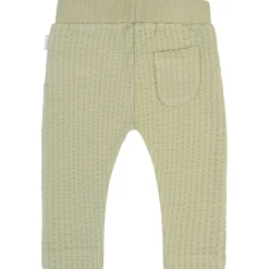 Waffelpiqué-Babyhose moos grey 68