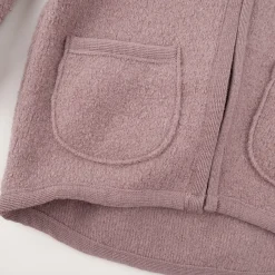 Walk-Jacke mit Reißverschluss mauve 110/116