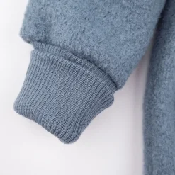 Walk-Jacke mit Reißverschluss rauchblau 98/104