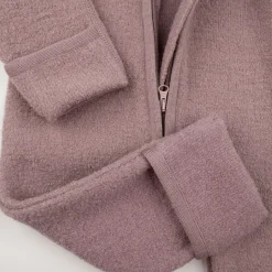 Walk-Overall mit Reißverschluss mauve 62/68