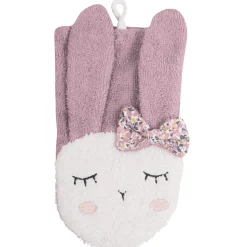 Waschlappen Hase Rosé
