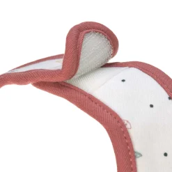 Wasserdichte Lätzchen 5er Set "Schnecke" rot