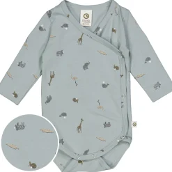 Wickelbody "Safari" blaugrau 44