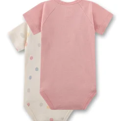 Wickelbody-Set "Punkte" rose-sand 44