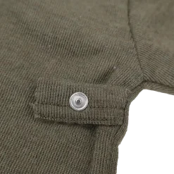 Wickelbody Wolle Seide khaki 56