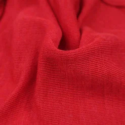 Wickelbody Wolle Seide rot 50/56