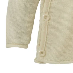 Wickeljacke Merinowolle natur 74/80