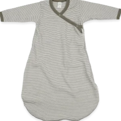 Wickelsack Wolle Seide khaki Ringel 50/56