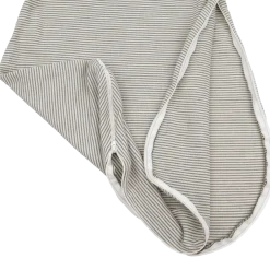 Wickelsack Wolle Seide khaki Ringel 50/56