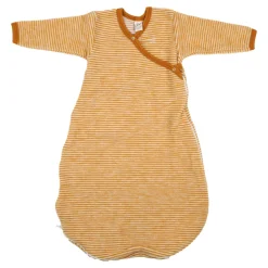 Wickelsack Wollfrottee curry Ringel 50/56