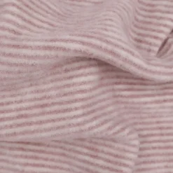 Wickelsack Wollfrottee mauve Ringel 50/56