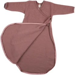 Wickelsack Wollfrottee mauve 62/68