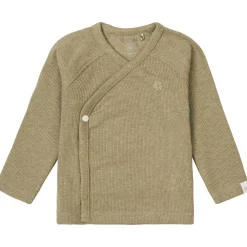 Wickelshirt "Ripp" olivgrün melange 44