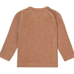 Wickelshirt "Ripp" orangebraun melange 56