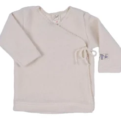 Wickelshirt Wollfrottee natur 50