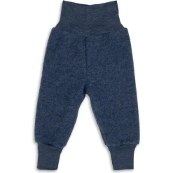 Wollfleece Hose blau 62/68