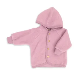 Wollfleece Jacke rosewood 62/68