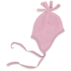 Wollfleece Mütze Baby rosewood 74/80