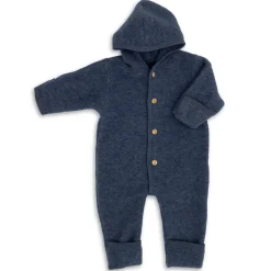 Wollfleece Overall blau 50/56