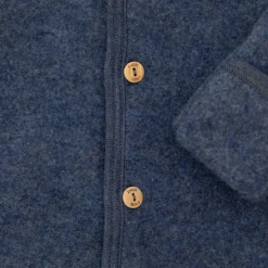 Wollfleece Overall blau 50/56