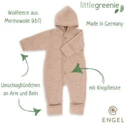 Wollfleece Overall sand 50/56