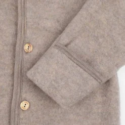Wollfleece Overall walnuss 50/56