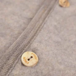 Wollfleece Overall walnuss 50/56