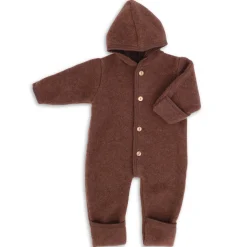 Wollfleece Overall zimt 50/56