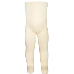 Wollstrumpfhose creme 92/98