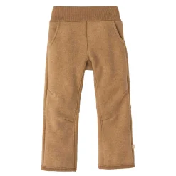 Wollwalk-Hose karamell 122/128