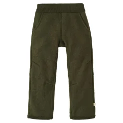 Wollwalk-Hose oliv 86/92