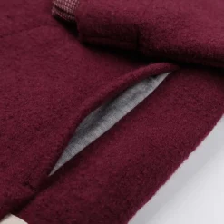 Wollwalk Jacke cassis 74/80