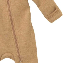 Wollwalk-Zippoverall karamell 62/68