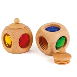 Zahndose mit Funkelsteinen