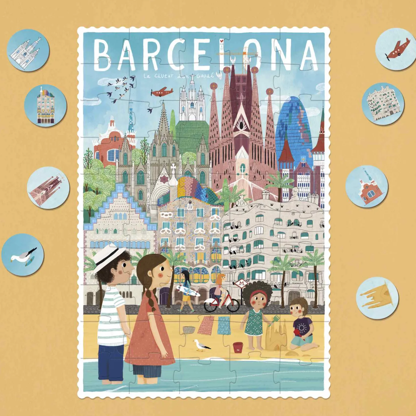 Activity Puzzle "Barcelona"