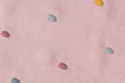 Babydecke Strick "Dots" rosa
