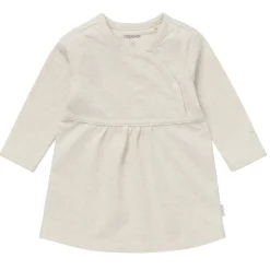 Babykleid in Jersey natur meliert 68