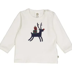 Baby Langarmshirt creme "Rudolph" 74