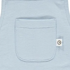 Baby Latzhose kurz hellblau 80