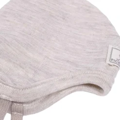 Babymütze Wolle Seide "Zoe" ecru 40