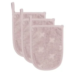 Badehandschuh 3er-Pack altrosa