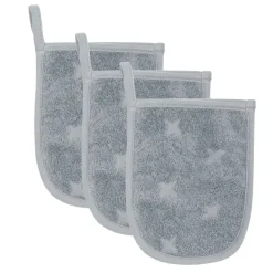 Badehandschuh 3er-Pack jasmin blue