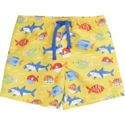 Badehose "Funny Fish" gelb 104