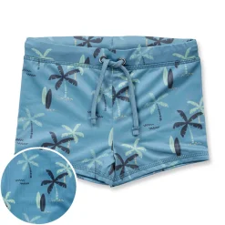 Badehose "Palmen" blau 86/92