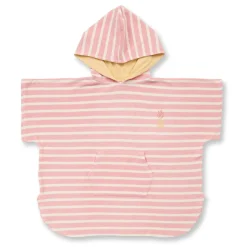 Badeponcho "Ananas" pastel-pink 110/116